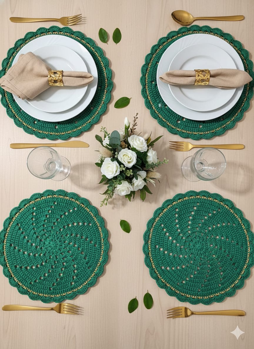 Souplast Spirale – Redondo com Detalhe Dourado