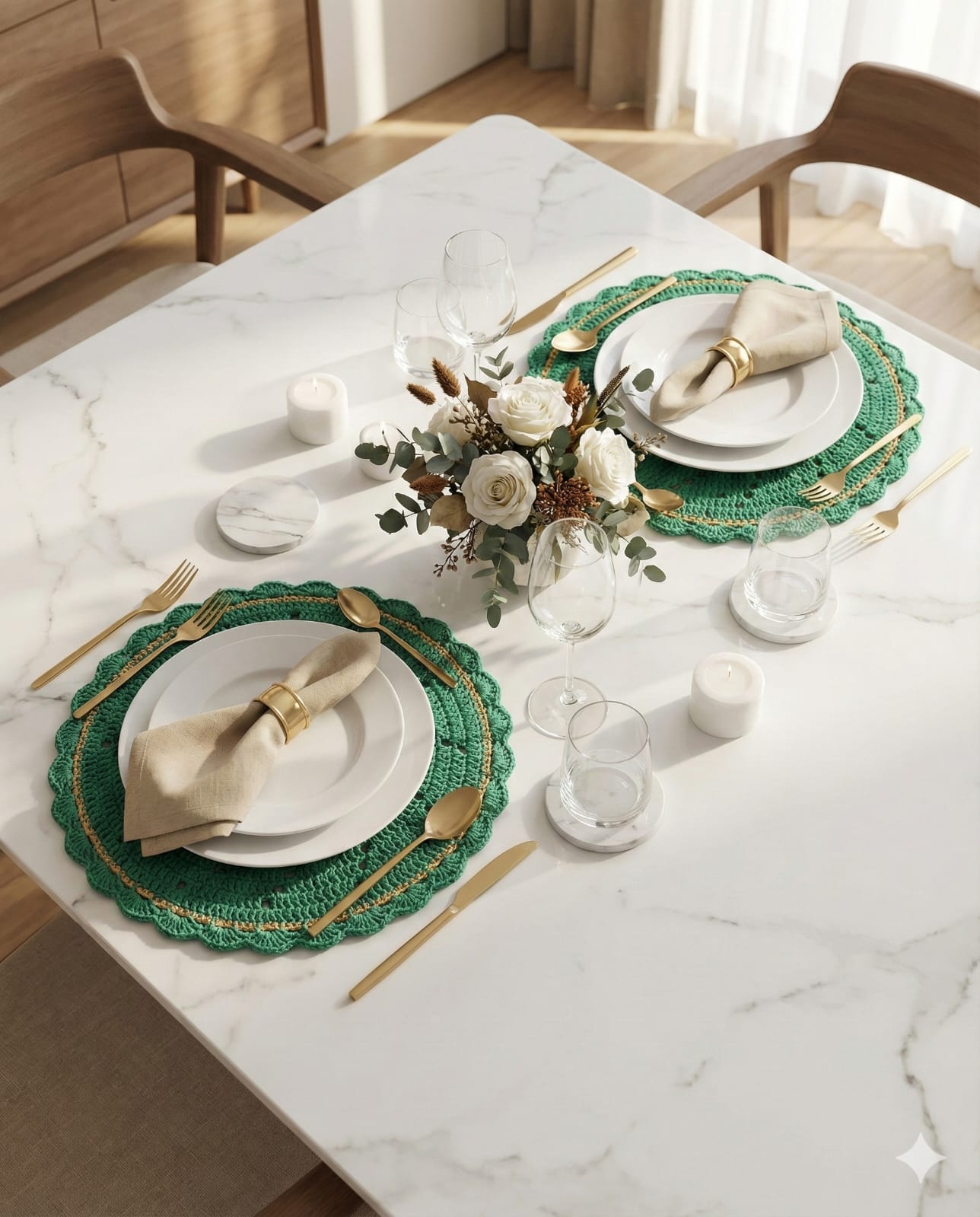 Souplast Spirale – Redondo com Detalhe Dourado - Imagem 2